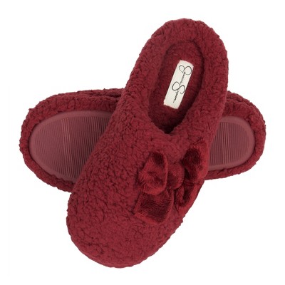 Jessica Simpson Womens Plush Marshmallow Clog Slipper