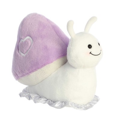 Aurora Small Shroomin' Luv Valentine Heartwarming Stuffed Animal Purple 9"