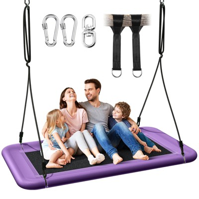 Mastgoal 60" Heavy-Duty Tree Swing with 700lbs Capacity - Waterproof Platform Swing for Kids & Adults, Indoor/Outdoor Multi-Use Play Equipment