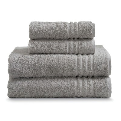Ella Jayne Luxury 4 Piece Bath Towels Set – Ultra Plush & Absorbent 100% Premium Cotton Towels – Soft, Quick-Dry Bath Towels for Hands & Body