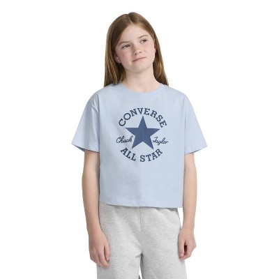 Converse® Girls' Short Sleeve Boxy Fit T-Shirt