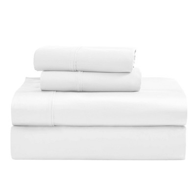 Luxury Sustainable Egyptian Cotton 1200 Thread Count Solid Sheet Set - Blue Nile Mills