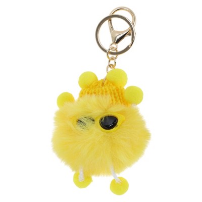 Unique Bargains Halloween Christmas Coal Ball Handbag Charm 1 Pc