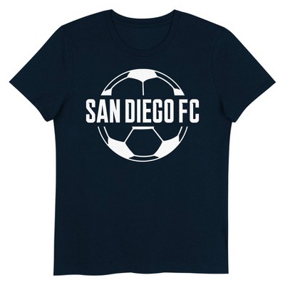 MLS San Diego FC Girls' Short Sleeve Crew Neck T-Shirt