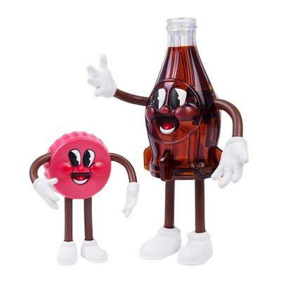 Gaming Heads Fallout 76 Bottle and Cappy Bendable Figure Set