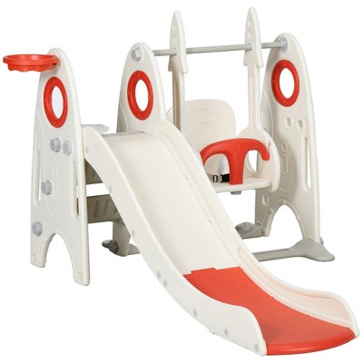 Yinvani Toddler Swing Set, 4 in 1 Toddler Playground for Kids 1-3 Years Old, Indoor Toddler Playset
