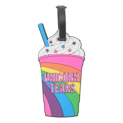 Unique Bargains Milk Tea Luggage Tag Multicolored 1 Pc