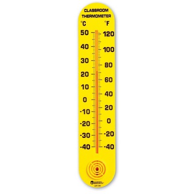 Learning Resources Classroom Thermometer: Plastic Teaching Aid for Kindergarten, Ages 6+