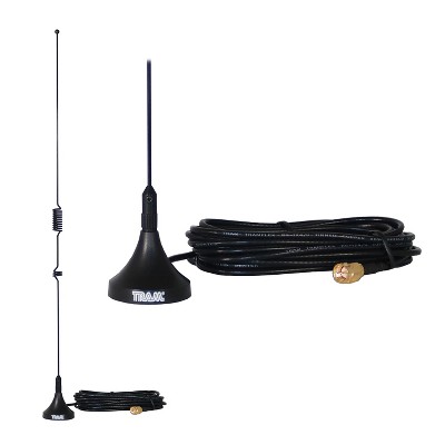 Tram® 144MHz/430MHz Dual-Band Magnet Antenna with SMA-Male Connector in Black
