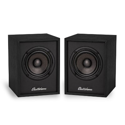 Electrohome Huntley Powered Bookshelf Speakers with Built-in Amplifier, 3" Drivers, Bluetooth 5, RCA/Aux