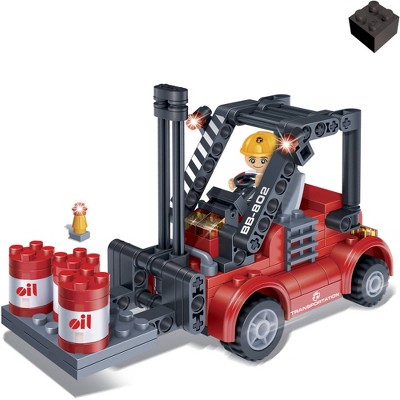 BanBao Forklift Building Kit STEM Toy (128 pcs)