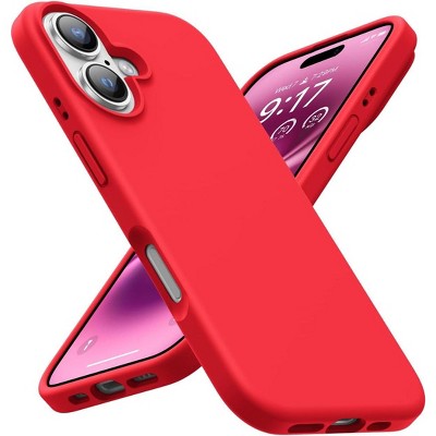 Entronix Case Compatible with iPhone 16 - Soft-Touch Liquid Silicone