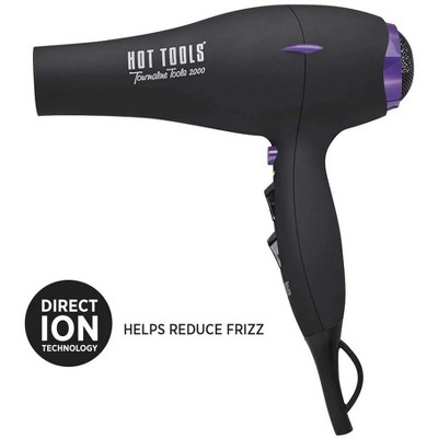 Hot Tools 1875 Watt Anti-Static Tourmaline Tools 2000 Turbo Ionic® Dryer with BONUS Speed Diffuser (#1034)