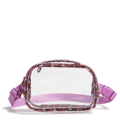 Vera Bradley Women's Outlet Clear Mini Belt Bag