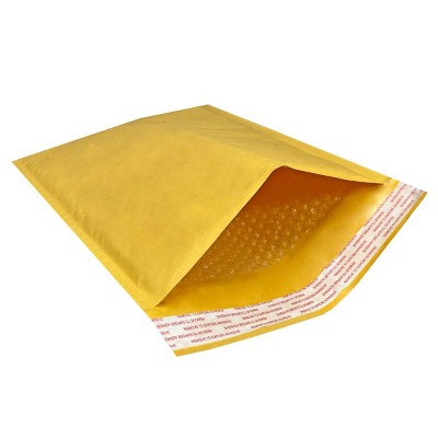 UOFFICE Pack of 50 Kraft Bubble Mailers 9.5" x 14.5" #4 Self-Sealing Padded Envelopes