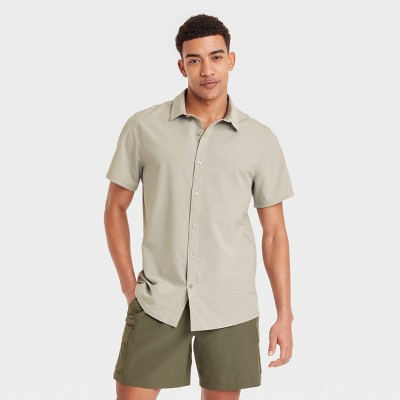 Men's Short Sleeve Woven Shirt - All In Motion™
