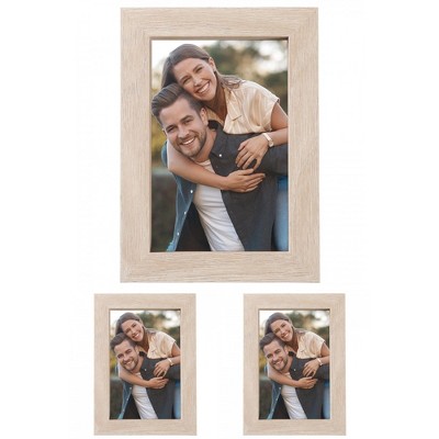 REGALWOVEN Rustic Table Top Farmhouse Texture Distressed Photo Frames Picture Frame