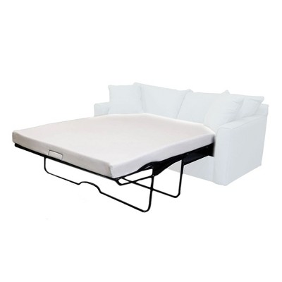 DynastyMattress 4-inch Cool Gel Memory Foam Mattress Sleeper for Convertible Folding Sofa & Couch Beds, Sofa Not Included - USA Made