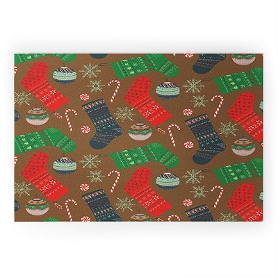 Pimlada Phuapradit Christmas Ornaments Welcome Mat - Society6