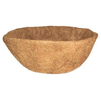 Grower Select Source Skill Coconut Arts Growers Select Basket Shape Coco Liner, 16inch