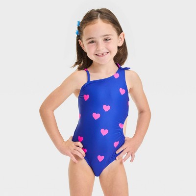 Toddler Girls' Cut Out One Piece Swimsuit With Bow - Cat & Jack™