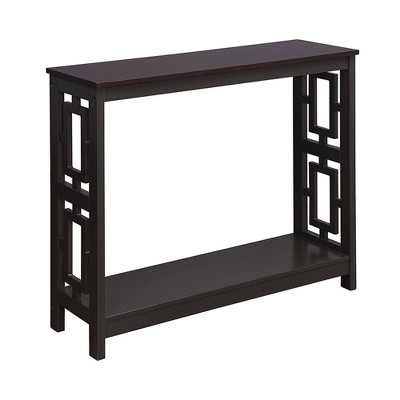 Town Square Console Table with Shelf - Breighton Home