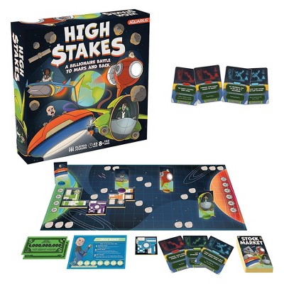Aquarius Puzzles High $takes Billionaire Battle to Mars Board Game