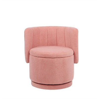 XINGHANZHENXUAN 360 Degree Swivel Back Sofa Chair with Storage Space, Suitable for Bedroom and Living Room