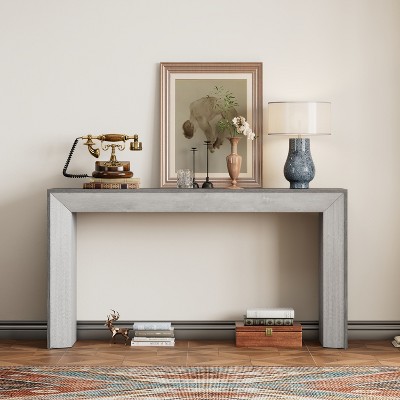Christopher Knight Home Ihab Modern Minimalist Rectangle Wood Console Table
