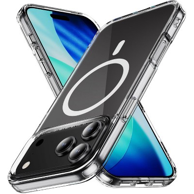 Nakedcellphone Clear Case for iPhone 17 Pro Phone - Compatible with MagSafe