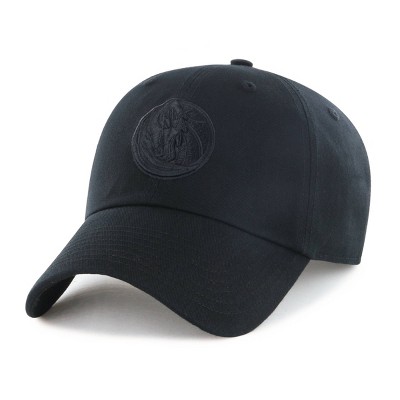 NBA Dallas Mavericks Black Tonal Clean Up Baseball Hat