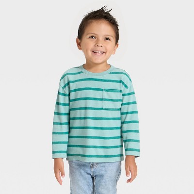 Toddler Boys' Long Sleeve Oversized T-Shirt - Cat & Jack™