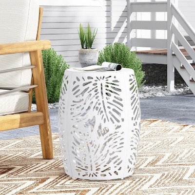 MOEPISY Metal End Table -Large