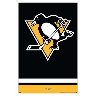 Trends International NHL Pittsburgh Penguins - Logo 21 Framed Wall Poster Prints
