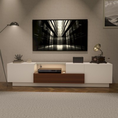 Modern LED TV Stands with Storage Entertainment Center