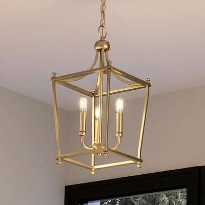 Urban Ambiance Luxury Transitional Chandelier 19.75''H x 10.875''W,  Brushed Bronze Finish,  Coronado Collection, UHP4257