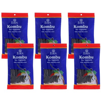 Eden Foods Wild Hand Harvested Kombu Sea Vegetable - Case of 6/2.1 oz