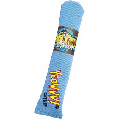 Yeowww! Catnip Cigar - "It's a Boy" Blue Cat Toy