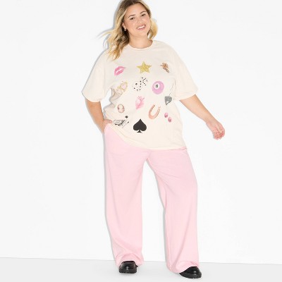 Women's Mid-Rise Knit Sweatpants - Wild Fable™