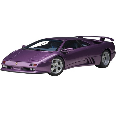 Lamborghini Diablo SE30 Viola Purple Metallic 1/18 Model Car by Autoart