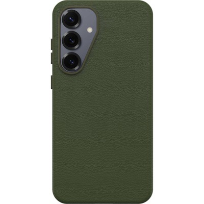 OtterBox Samsung Galaxy S25+ Symmetry Series Cactus Leather with Magnets - Cactus Grove Green: Bump-Resistant Case