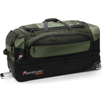 Pathfinder Gear 36 Inch Rolling Drop Bottom Duffel