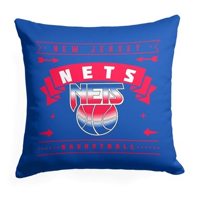NBA Brooklyn Nets Hardwood Classics Printed Throw Pillow