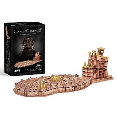 4D Cityscape Game of Thrones (GoT) 3D Puzzle of King's Landing (260-Piece)