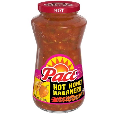 Pace Hot Honey Habanero Sweet and Spicy Salsa - 16oz