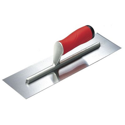 Westward  Square-End Trowel,18inL,4inW,CarbonSteel 13A742