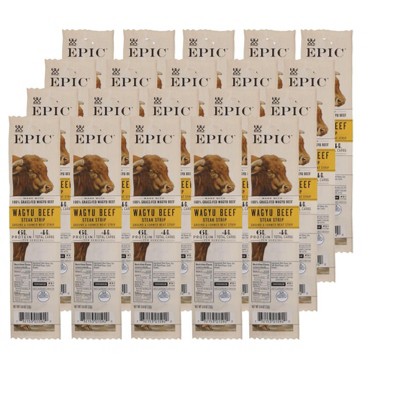 Epic Wagyu Beef Steak Strip - Case of 20/.8 oz