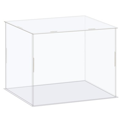 Unique Bargains Acrylic Dustproof Protection Showcase for Collectibles Display