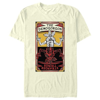 Men's Stranger Things Demogorgon Trading Card T-Shirt