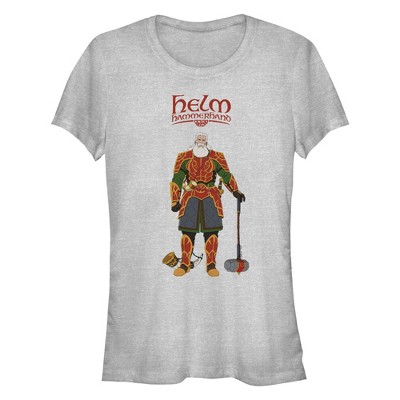 Junior's The Lord of the Rings: The War of the Rohirrim Helm Hammerhand T-Shirt